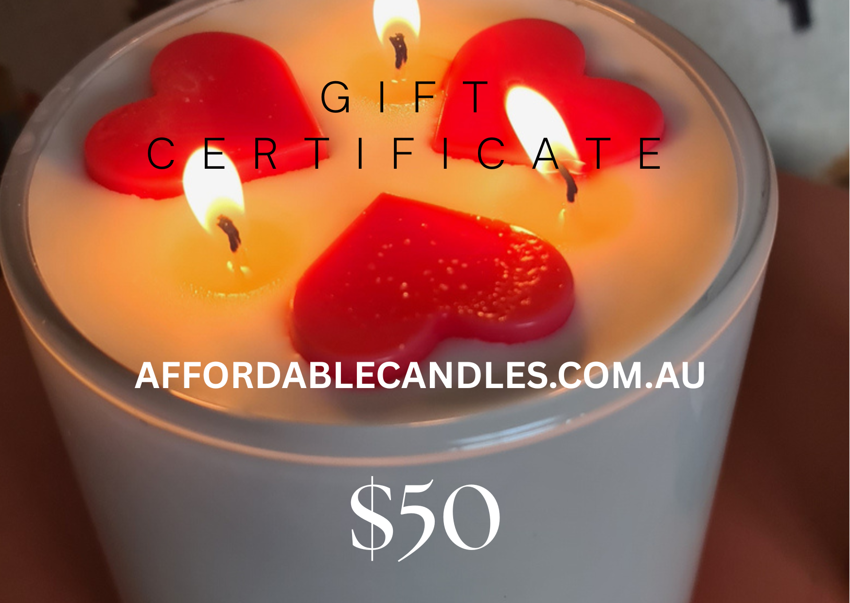 Affordable Candles PTY LTD Gift Card
